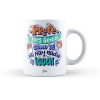 Taza – Profe eres genial como tú no hay nadie igual – color 1
