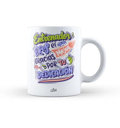 Taza – Entrenador eres el mejor, gracias por tu dedicación