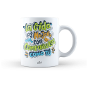 Taza – La vida es mejor con compañeros como tú