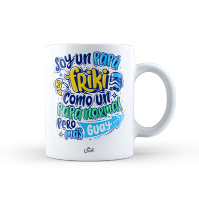 Taza – Soy un papa friki como un papa normal pero mas guay