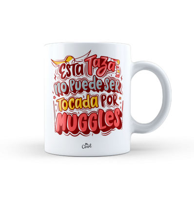 Taza – Esta taza no puede ser tocada por Muggles (Harry Potter)