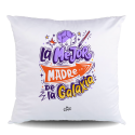 NUEVO Cojin POLIESTER – La mejor madre de la galaxia