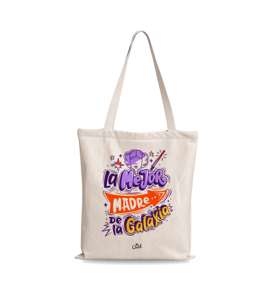 Bolsa Tote Bag – La mejor madre de la galaxia