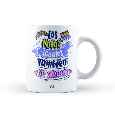 Taza – Los polos iguales también se atraen