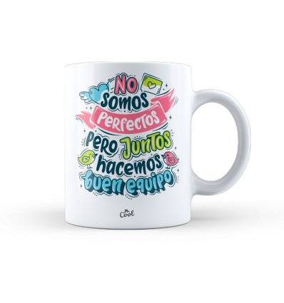 Taza – No somos perfectos pero juntos hacemos buen equipo