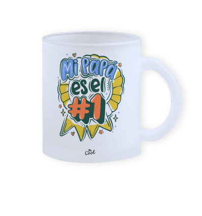 Taza cristal opaco 