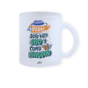 Taza cristal – Padre solo hay uno y como tú ninguno
