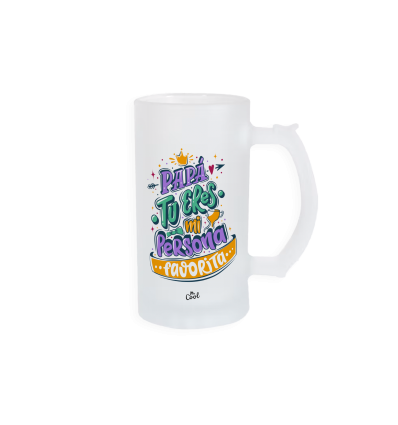 Jarra de cerveza – Papá tu eres mi persona favorita
