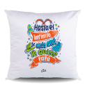 NUEVO COJIN Poliéster – Hasta el infinito y más alla te quiero papa