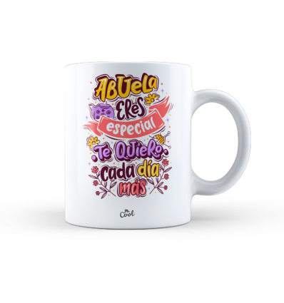 Taza – Abuela eres especial, te quiero cada dia mas