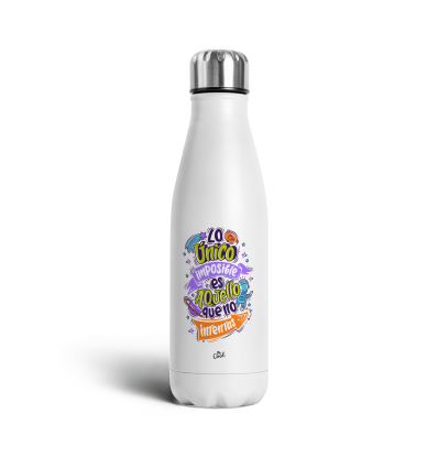 Botella Acero inoxidable 750ml – Contigo recorrería el mundo entero