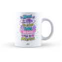 Taza – Mamá en esta taza no caben todos los besos que te mereces