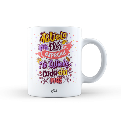 Taza – Abuela eres especial, te quiero cada dia mas