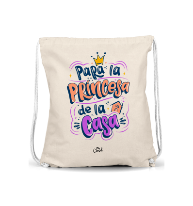 Mochila Saco – Para la princesa de la casa