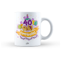 Taza – 40 años Feliz cumpleaños