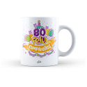 Taza – 80 años Feliz cumpleaños
