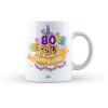 Taza – 80 años Feliz cumpleaños