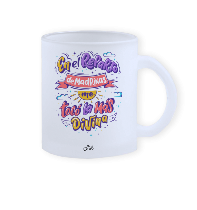 Taza cristal opaco 
