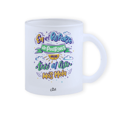 Taza cristal opaco 