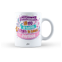 Taza – Felicidades tu no te haces viejo te haces vintage