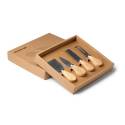 Set de 4 piezas para queso